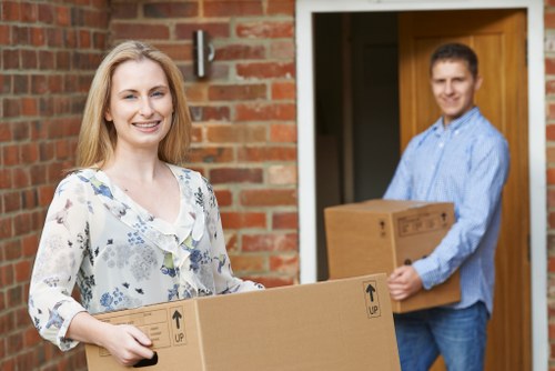 Preparing boxes and furniture for a Hammersmith move