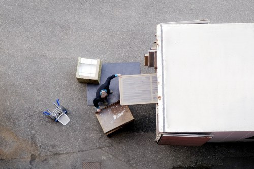 Professional Hammersmith moving team handling household items carefully