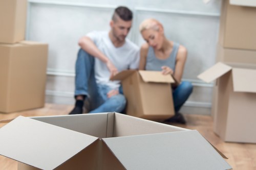 Flat move with access planning in Hammersmith