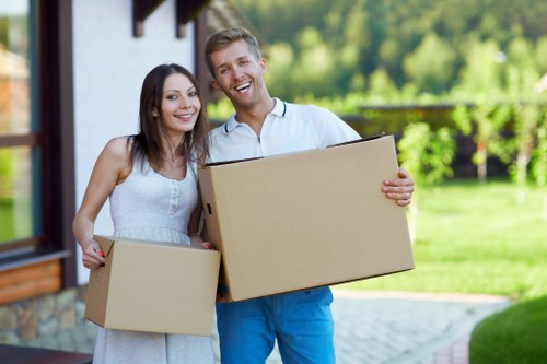 Office furniture pick-up service in Hammersmith for desks and chairs