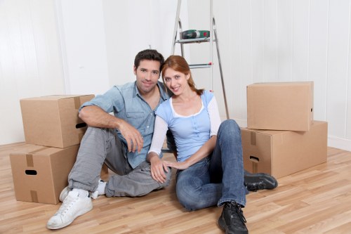 Careful handling of items during a move