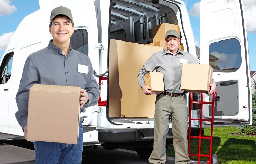 Commercial removal service for an office move in Hammersmith