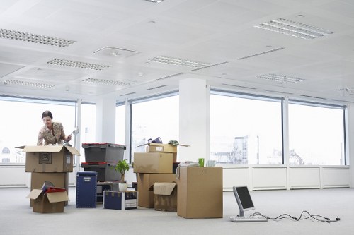 Packing and loading items carefully for a local Hammersmith move
